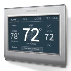 Honeywell Home RTH9585WF1004 Wi-Fi Smart Color 7 Day Programmable Thermostat -Honeywell Store rth9585wf1004 wifi smart programmable thermostat 6