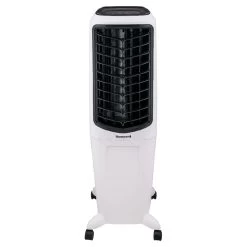 Honeywell TC30PEU Evaporative Tower Air Cooler With Fan And Humidifier, Washable Dust Filter, 470 CFM - 7.9 Gallon Tank (White)