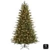 Honeywell 6.5 Ft. Churchill Pine Pre-Lit Artificial Christmas Tree With 400 Warm White LED Lights